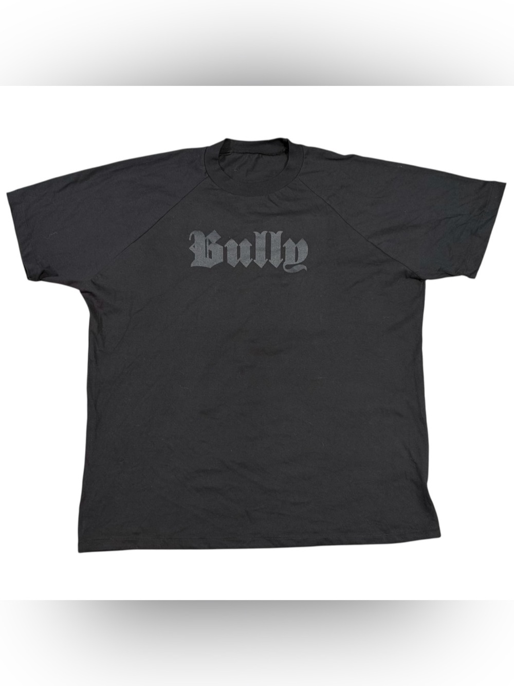 Yeezy Bully Tee “Raglan Slim Tee (Bully Black Print)” | size 3 on yzy / Large